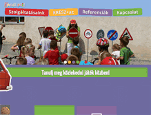Tablet Screenshot of kresz-suli.hu